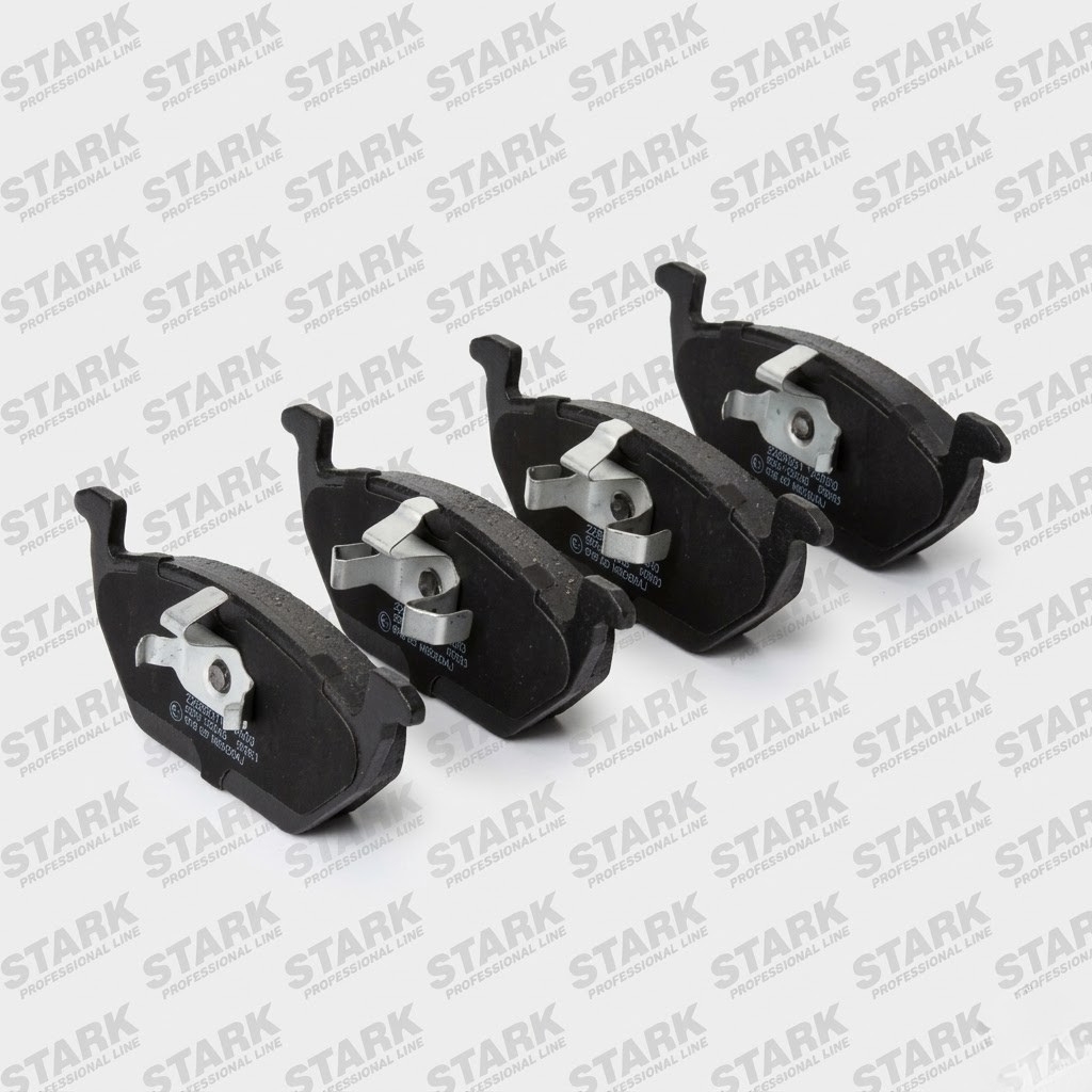 STARK Brake Pad Set SKAD-1018 – Front/Rear Disc Brake Pads Replacement Kit
