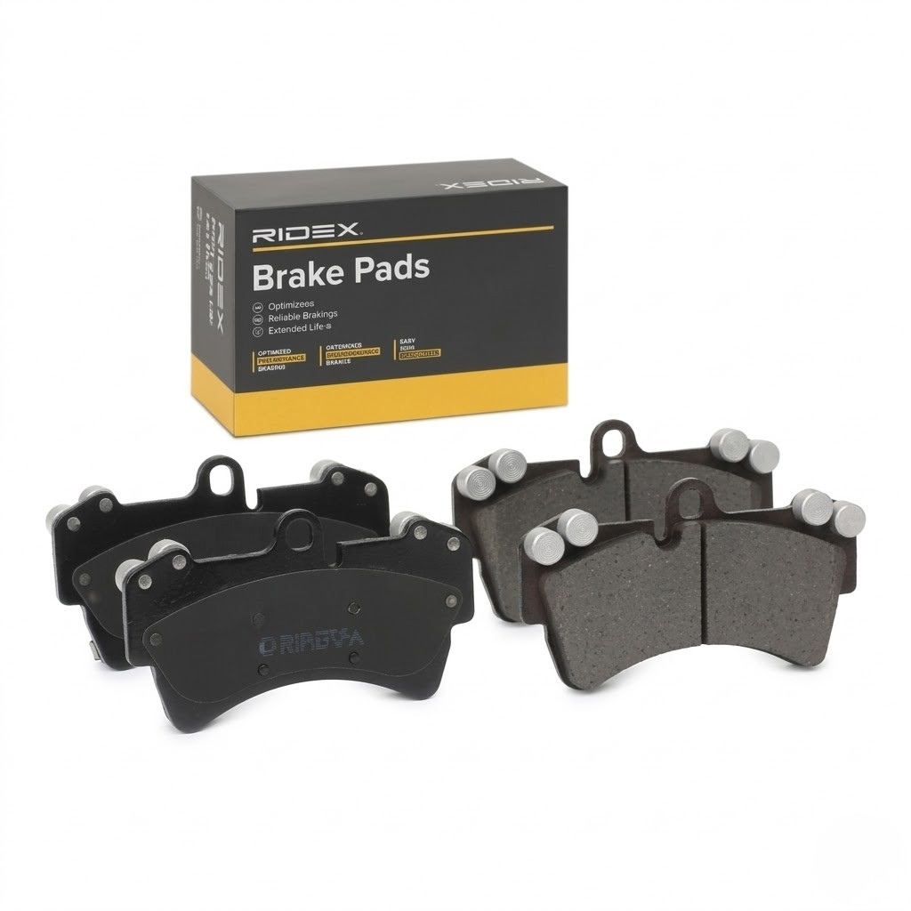 RIDEX Brake Pad Set 402B0156 – High Performance Disc Brake Pads for Reliable Stopping Power