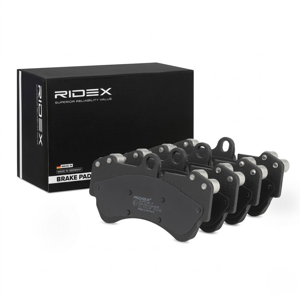 RIDEX 402B0486 Brake Pad Set – Premium Quality Disc Brake Pads for Reliable Performance