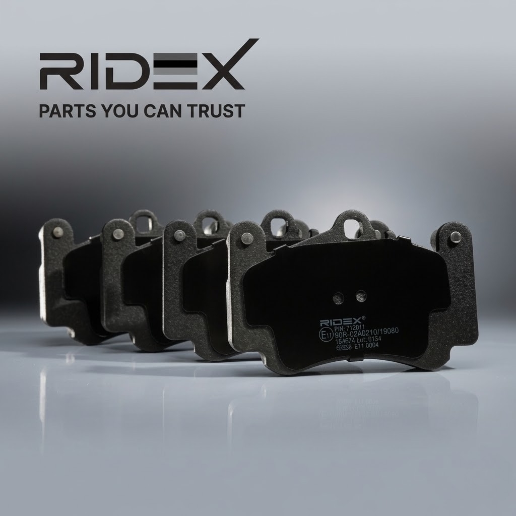 RIDEX 402B0486 Brake Pad Set – Premium Quality Disc Brake Pads for Reliable Performance