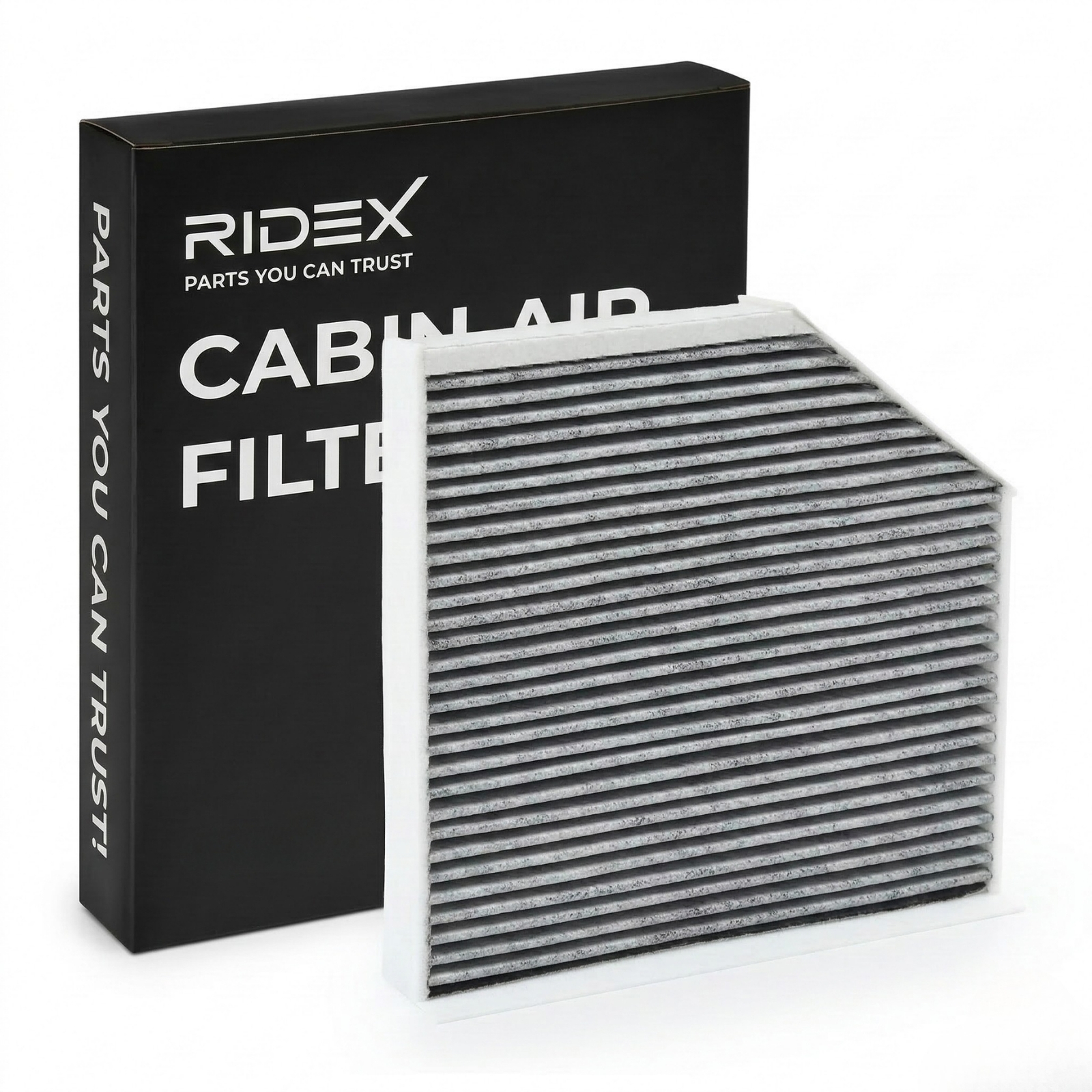 RIDEX Cabin Air Filter 42410223 – Premium Pollen Filter with Activated Carbon for Clean Air & Allergen Protection