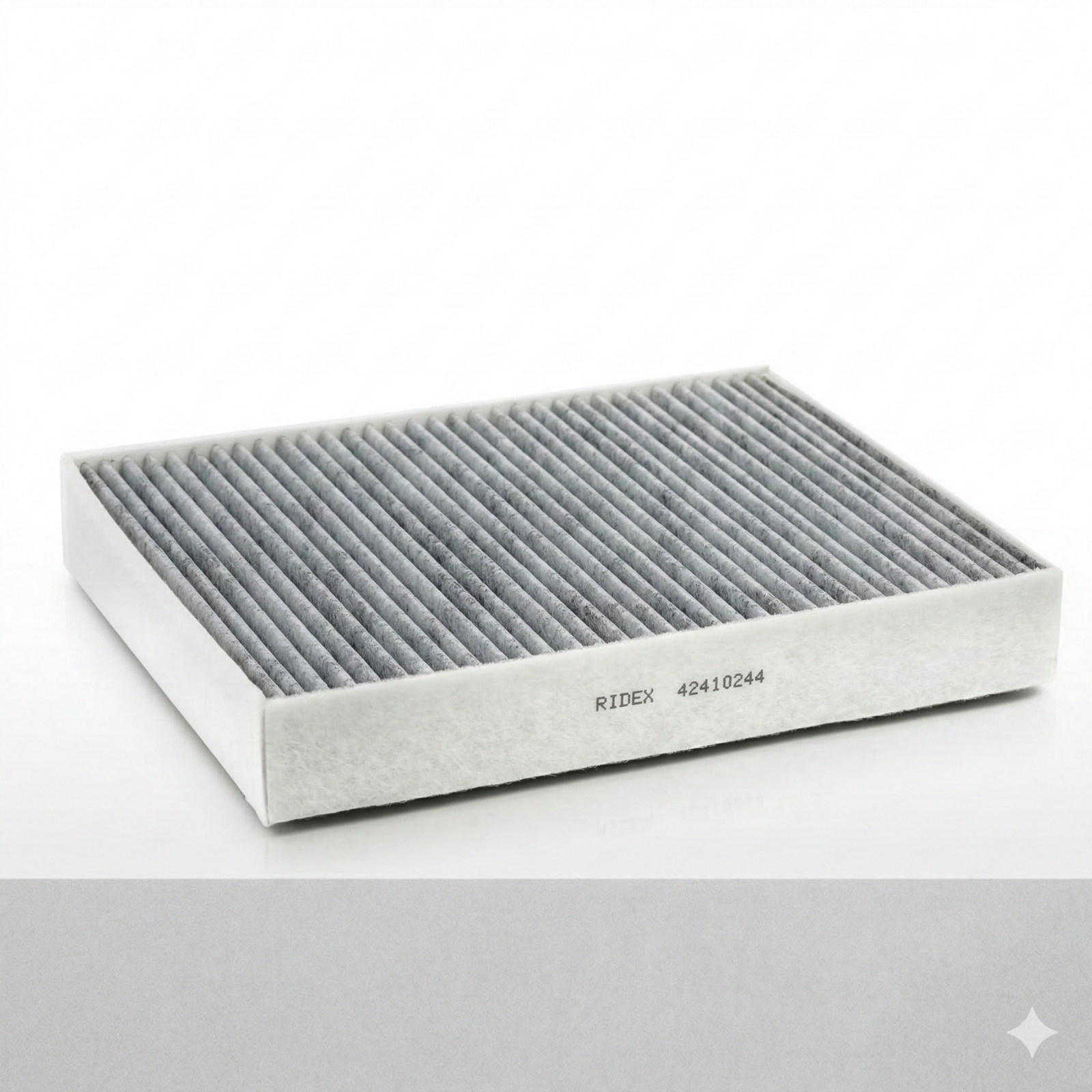 RIDEX 42410244 Cabin Air Filter (Pollen Filter) – High-Efficiency Interior Air Filtration