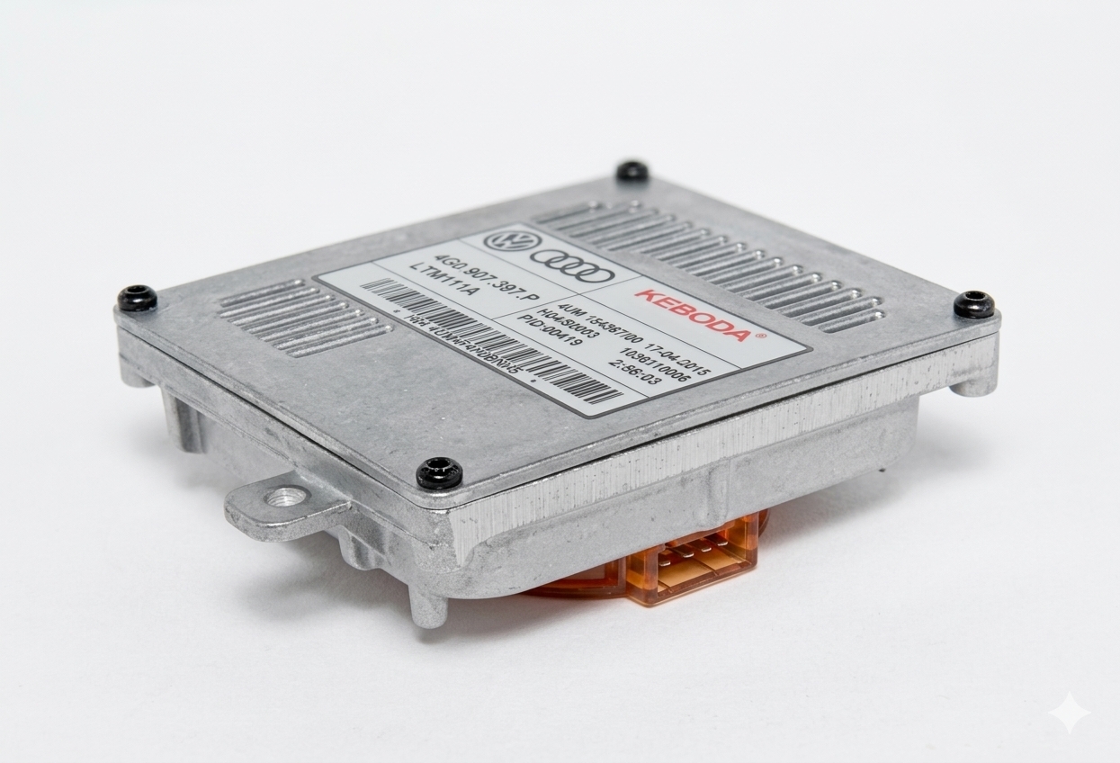 4G0 907 397 P Xenon Headlight Ballast Control Unit – Audi / VW HID Headlight Module