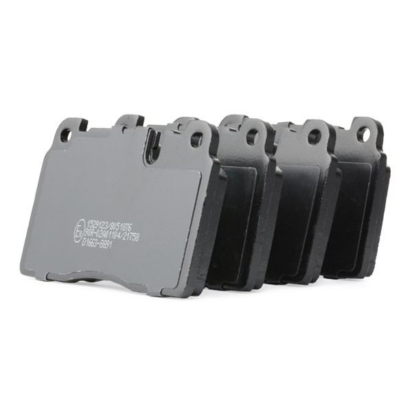 8R0698151D FRONT BRAKE PAD BREMBO Vehicle Performance System