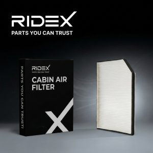 RIDEX 424I0040 Cabin Air Filter (Pollen Filter) – High Efficiency Interior Air Filtration for European Vehicles