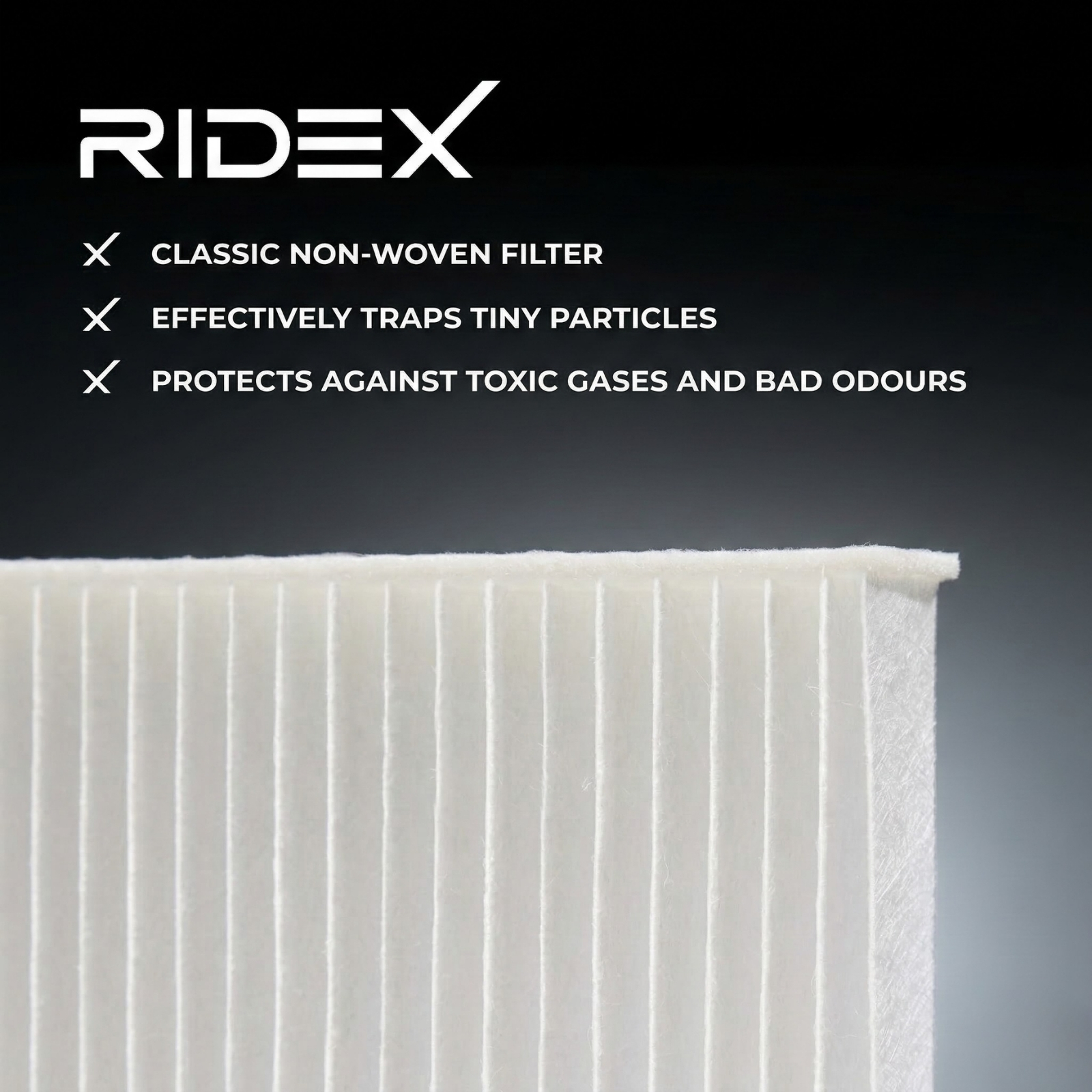 RIDEX 424I0006 Cabin Air / Pollen Filter – High Efficiency Interior Air Filtration - Image 4
