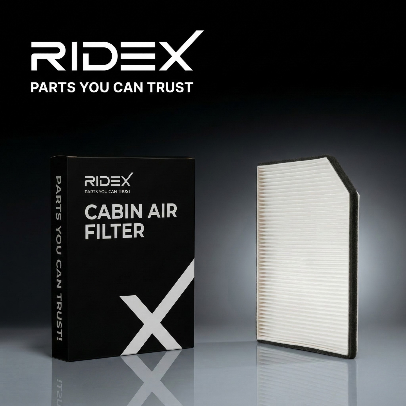 RIDEX 42410244 Cabin Air Filter (Pollen Filter) – High-Efficiency Interior Air Filtration - Image 5