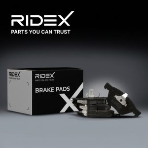 RIDEX Brake Pad Set 402B0156 – High Performance Disc Brake Pads for Reliable Stopping Power