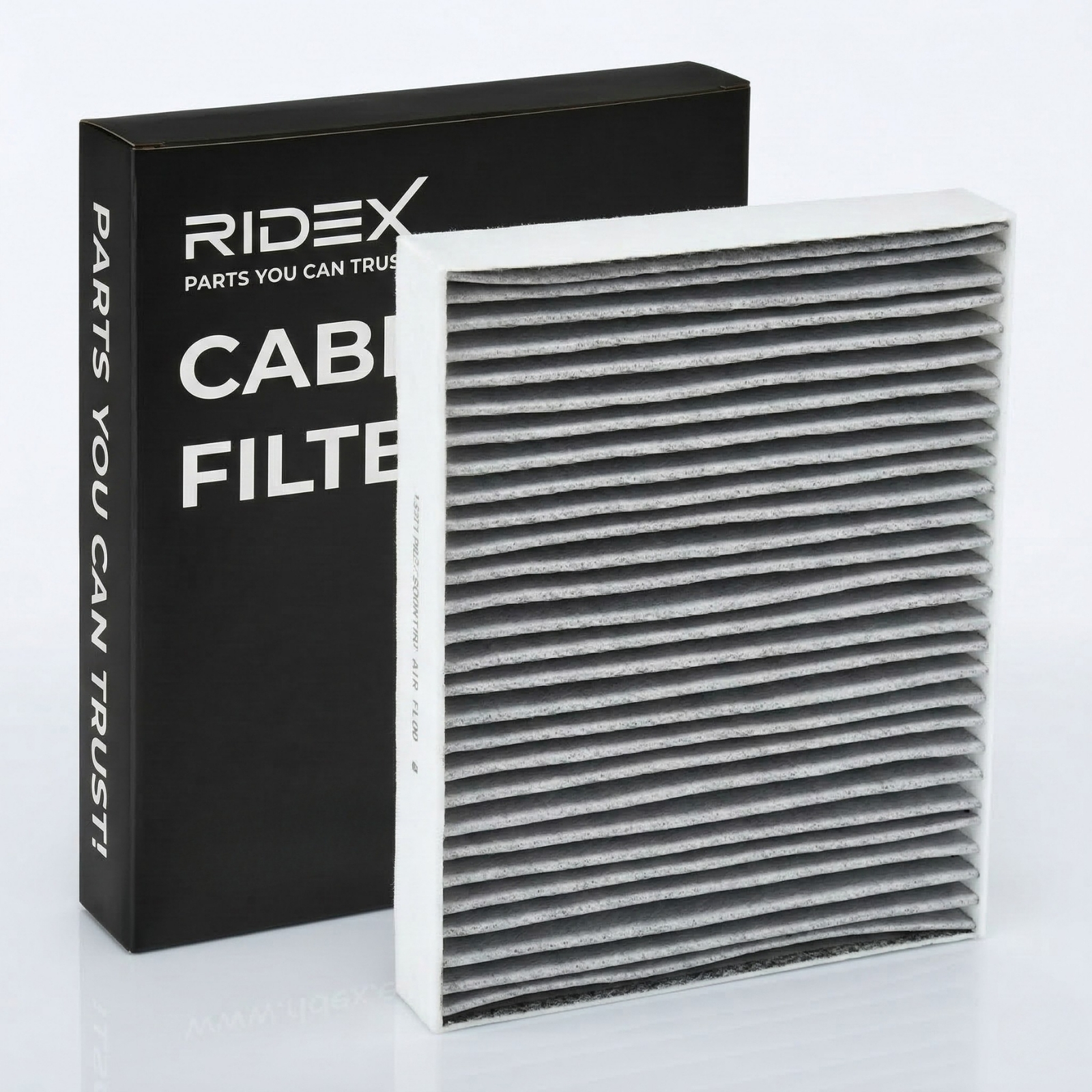 RIDEX 42410244 Cabin Air Filter (Pollen Filter) – High-Efficiency Interior Air Filtration